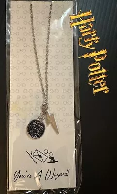 You're A Wizard Necklace Harry Potter Lightning Hogwarts Wizarding World HP • $12