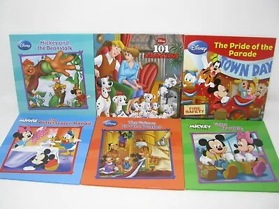 Lot 6 Disney Minnie Mouse Mickey Story Reader Books Dalmations Beanstalk Pauper • $9.16