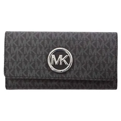 Michael Kors Fulton Carryall Wallet Black Model 32S7SFTE3B - New With Tags • $106.79