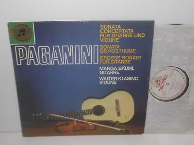 STC 80 696 Paganini Guitar & Violin Sonata Concertata Marga Bauml Walter Klasinc • £25
