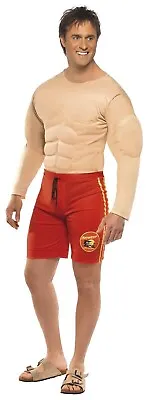 £26.97 • Buy Mens Licensed Muscle Baywatch Lifeguard Fancy Dress Costume By Smiffys Large