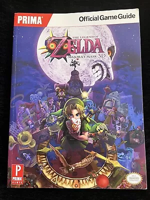 The Legend Of Zelda Majora's Mask 3D Official Game Guide By Prima Games 2015 • $29.99