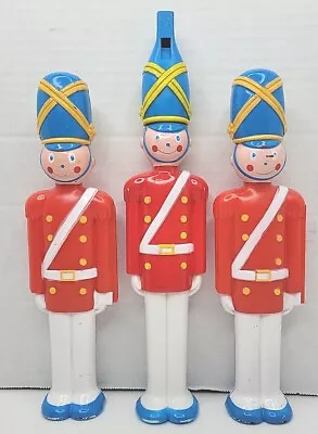 VTG 1987 Shelcore Soldier Lot Of 3 (1) Whistle Flute (2) Harmonica Collector Toy • $39.95