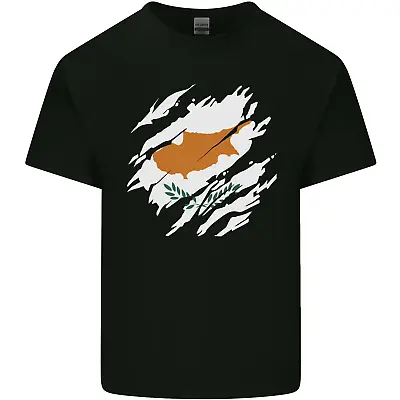 £13.75 • Buy Torn Cyprus Flag Cypriot Day Football Mens Cotton T-Shirt Tee Top
