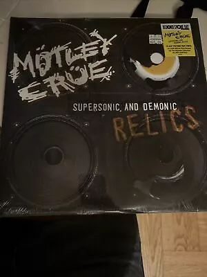 Motley Crue  Supersonic And Demonic Relics  Vinyl LP Splatter  RSD 2024 - NEW • $74.95