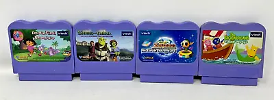 $18.50 • Buy Vtech V Smile Learning System Video Game Cartridges Lot Of 4 Zayzoo Shrek Dora