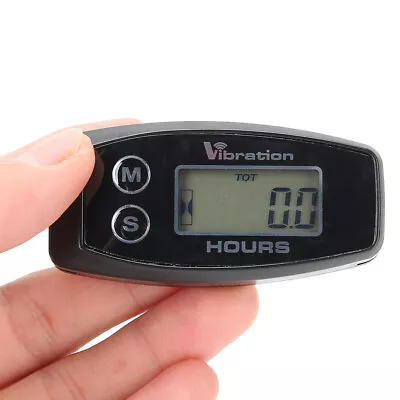 ・Hour Meter Waterproof Vibrating Wireless Timing System For Motorcycle ATV RL HM • $23.06