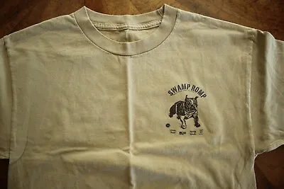 Usmc Us Marine Corps Athletic Pt Swamp Romp Short Sleeve Sand Tan T-shirt Md • $14.99