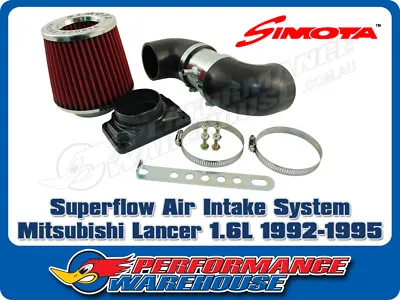 $69.26 • Buy Simota Superflow Air Intake System Suits Mitsubishi Lancer 1.6l 1992-1995