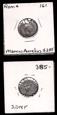 Marcus Aurelius (ad 161-181) Denarius - Silver Coin • $144.99