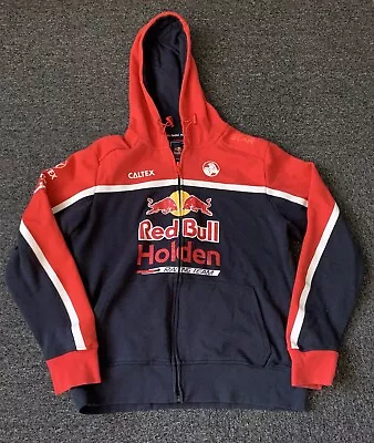 Red Bull Holden Racing Team Jacket Hoodie Youth 14 Full Zip Kangaroo Pockets • $24.95