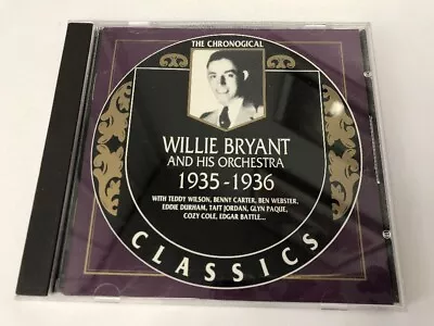 Willie Bryant And Orchestra 1935-36 Chronogical Classics (Chronological)Jazz I.. • $18