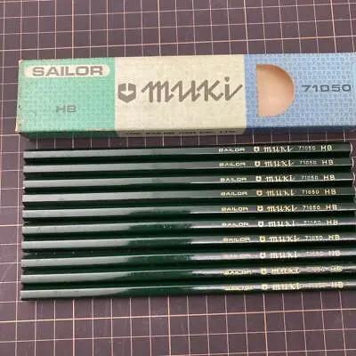 Sailor Fountain Pen MUKI Pencil 10-pack 71050 HB #2635c6 • £85.02