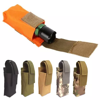 Tactical Molle Tourniquet Holder Pouch Medical Pouch Mag Bag Flashlight Holster • $7.98