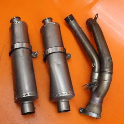 04 05 06 Yamaha Yzf R1 Aftermarket Exhaust Pipe Muffler Slip On Can Silencer • $189.05