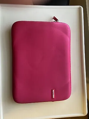 Incase Bright Pink 12 Inch Soft Side Computer Case Used For My Mac • $2