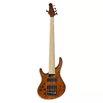 MTD Kingston Z5 5-String Left-Handed Bass Natural Gloss W/ Maple FB • $1499.97