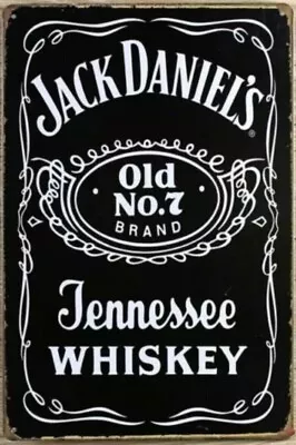 JACK DANIELS Rustic Look Vintage Tin Signs Man Cave Shed Bar AU SELLER • $10