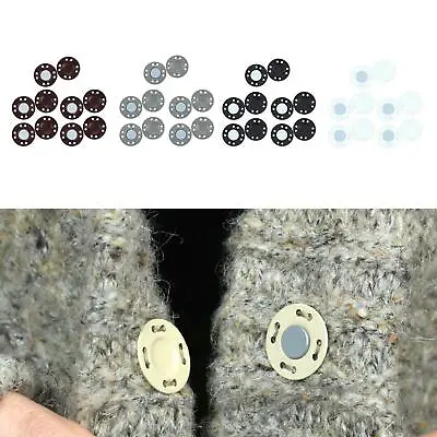 10 Pairs Button Fasteners Snaps Sewing Fastener For Bag Dress DIY • £5.15