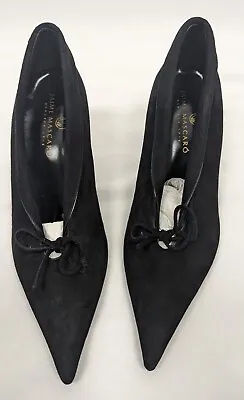 £25 • Buy Jaime Mascaro Black Suede Court Shoes EUR 38.5 Made In Spanin