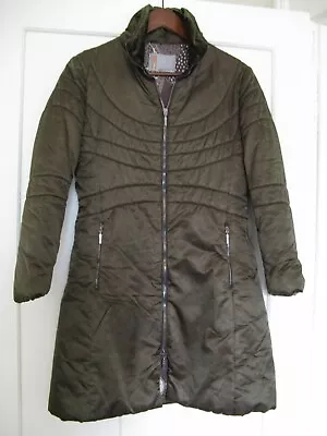 $59.99 • Buy Missoni Womens Green Quilted Puffer Coat Jacket 6