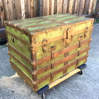 Steamer Trunk-Early 20th Century • $225