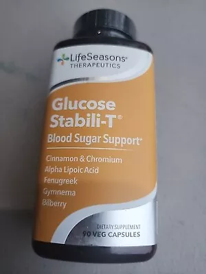 Life Seasons Glucose Stabili T 90 Vegcaps Exp 06/2026 • $22.75