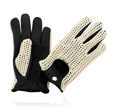 Premium Leather Driving Gloves Classic Look • $9.99