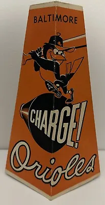 Vintage National Brewing Co. Baltimore MD Orioles Popcorn Container & Megaphone • $54.99