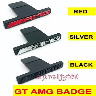 $18.99 • Buy Panamericana Front Grille Radiator Badge For Mercedes Benz AMG GT Emblem Decal