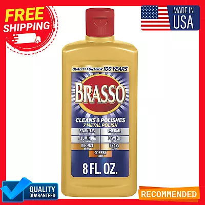 NEW Brasso-2660089334 Multi-Purpose Metal Polish 8 Oz FREE & FAST SHIPPING !!!! • $6.95