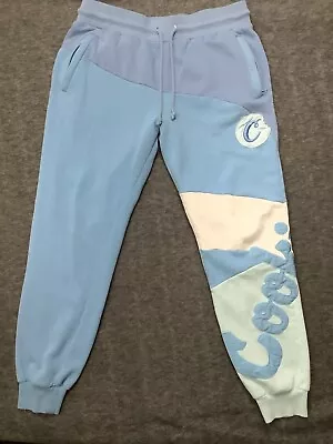 Cookies Sweatpants Mens XL Sky Blue White Joggers Pants Drawstring Logo • $24.99