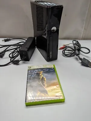 $69.95 • Buy Microsoft Xbox 360 Slim S Console With Game And 250 Gb Ssd NO CONTROLLER Tested