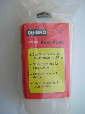 New Du-Bro 24oz RC Model Airplane Fuel Tank No. 424 Du Bro Gas Bottle • $14.99