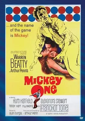 Mickey One (1965) DVD - Hurd Hatfield Warren Beatty Franchot Tone Teddy Hart • $29.88