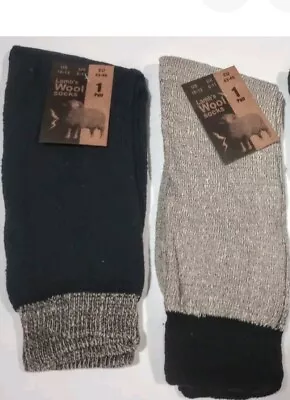 Men’s Lamb’s Wool Socks   • $6.99