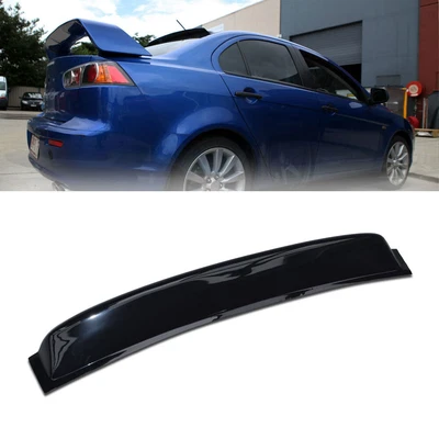$131 • Buy Suit Mitsubishi Lancer/evo Sedan 07-17 Cj Cf Rear Screen Roof Visor Spoiler Body