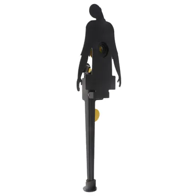 Shooting Target Zombie Shape Resetting Target With 2 Kill Zone Reducers • £26.99
