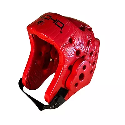 Macho Martial Arts Teen/Young Adult One Size Red Helmet Head Gear Sparring • $13