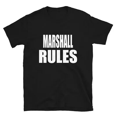 MARSHALL Rules Son Daughter Boy Girl Baby Name TShirt • $28.76