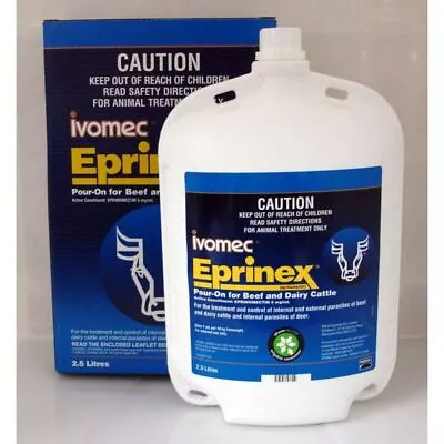 Ivomec Eprinex Pour-On For Cattle 2.5L • $325.42