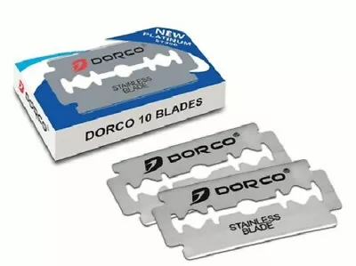 $5.65 • Buy Dorco ST300 Platinum Extra Double Edge Safety Razor Blades 1pk Of 10