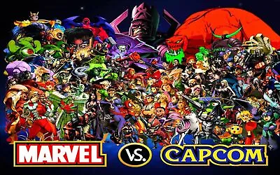 Marvel Vs Capcom Poster • $30.80