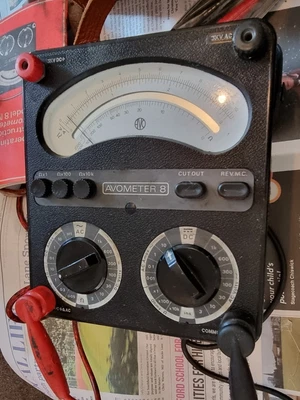AVO METER  8 Mk5.Used..with Original Leather Case With Signs Of Use. • £79.99