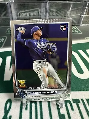 2022 Topps Chrome Update Wander Franco Base Rookie Debut Tampa Bay Rays • $9.99