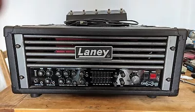 Laney NEXUS FET Bass Amp Head: 650 Watts (MOS-FET) Tube+FET Preamp Footswitch • £350