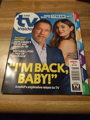 £5.63 • Buy TV INSIDER MAGAZINE - JUNE 2023 - ARNOLD SCHWARZENEGGER & MONICA BARBARO (Cover)