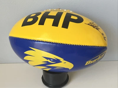 $9.90 • Buy West Coast Eagles AFLW Isabella LEWIS Signed Ball Football AFL Female Academy