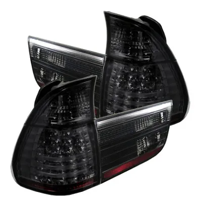 $321.40 • Buy Spyder 4PCS LED Tail Lights Smoke For 00-06 BMW E53 X5