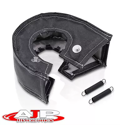 Turbo Charger Heat Shield Blanket Turbocharger Cover Wrap Black T3 T3/T4 T25 T28 • $17.99